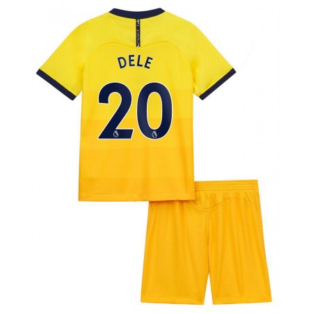 Billiga Fotbollströjor Tottenham Hotspur Dele Alli 20 Barn Tredje tröja 2020/21 Kortärmad